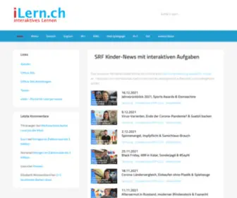 Ilern.ch(Interaktives Lernen) Screenshot