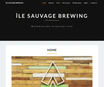 Ilesauvage.com(îLE) Screenshot