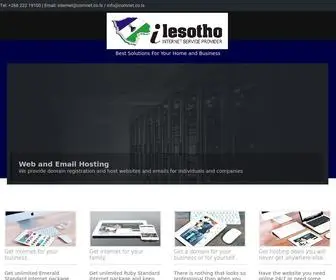 Ilesotho.com(Internet Service Provider) Screenshot