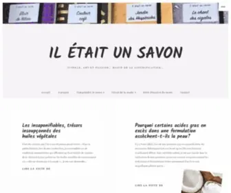 Iletaitunsavon.com(Il était un savon) Screenshot