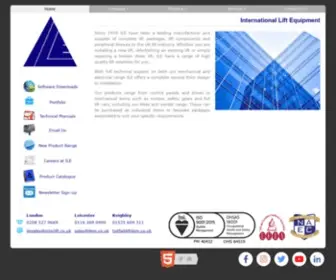 Ileweb.com(International Lift Equipment Limited) Screenshot