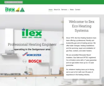 Ilexecoheatingsystems.co.uk(Ilex Heating) Screenshot