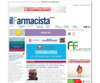 Ilfarmacistaonline.it(Il Farmacista Online) Screenshot