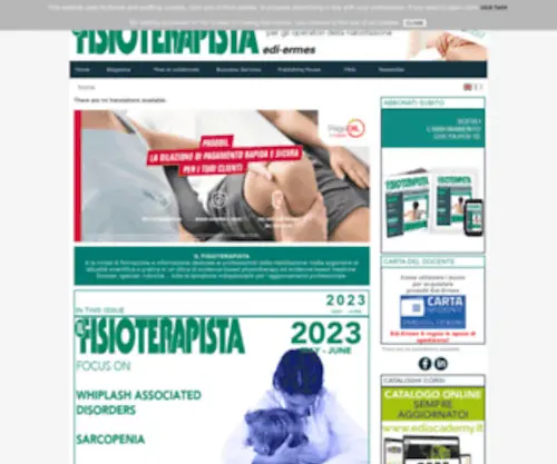 Ilfisioterapista.it(Il Fisioterapista) Screenshot