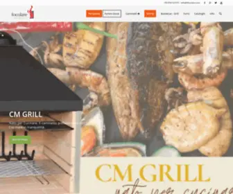 Ilfocolare.com(Produzione caminetti termocamini barbecue rivestimenti forni) Screenshot