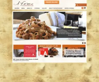 Ilfornocaffe.com(Il Forno Trattoria) Screenshot