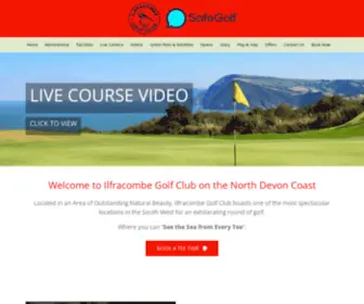 Ilfracombegolfclub.com(Ilfracombegolfclub) Screenshot