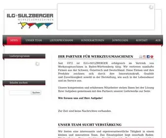 ILG-Sulzberger.de(Unser Unternehmen) Screenshot