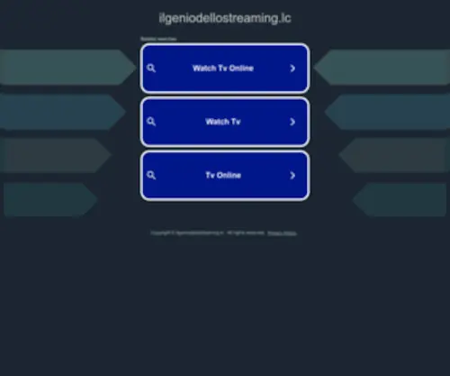 Ilgeniodellostreaming.lc(Site maintenance) Screenshot