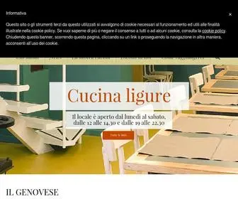 Ilgenovese.com(Ristorante Il Genovese) Screenshot