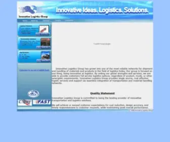 Ilgi.com(Innovative Logistics Group) Screenshot