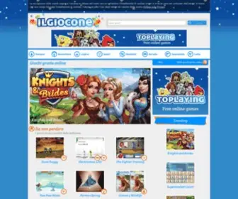 Ilgiocone.com(Giochi gratis online ilGiocone) Screenshot