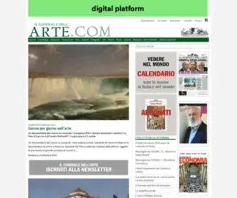Ilgiornaledellarte.com(Il Giornale dell'Arte) Screenshot