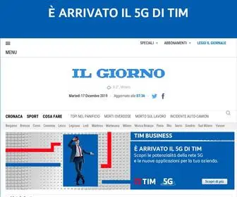 Ilgiorno.it(Il Giorno) Screenshot