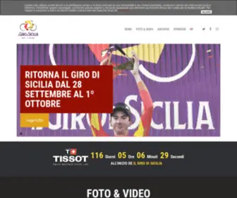 Ilgirodisicilia.it(Il Giro di Sicilia) Screenshot
