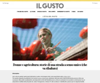 Ilgusto.it(Il Gusto) Screenshot