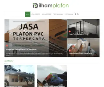 Ilhamplafon.com(Ilham Plafon) Screenshot