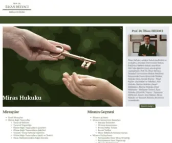 Ilhanhelvacimirashukuku.com(Prof) Screenshot