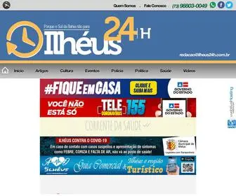 Ilheus24H.com.br(ILHÉUS 24H) Screenshot