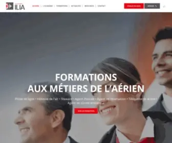 Ilia.fr(Formation PNC) Screenshot