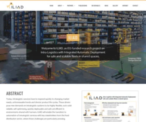 Iliad-Project.eu(An EU) Screenshot