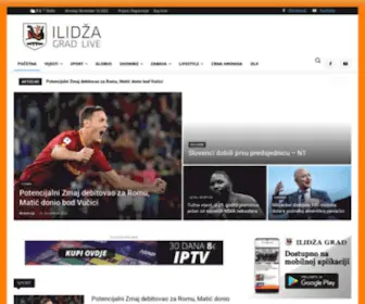 Ilidzagrad.net(Ilidza grad) Screenshot