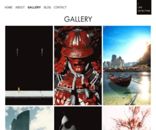 Ilikedetectives.com(I Like Detectives) Screenshot