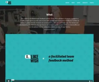 Ilikeiwish.org(I like I wish) Screenshot