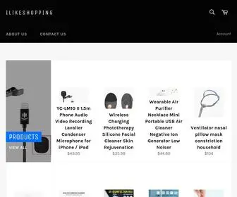 Ilikeshoping.com(ILIKESHOPPING) Screenshot