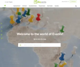 Ilikevents.com(The Ultimate Hub of Upcoming Trade shows) Screenshot