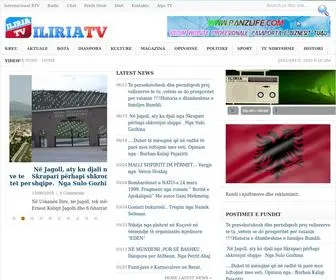 Iliriatv.com(Portal informativ ne gjuhen shqipe) Screenshot