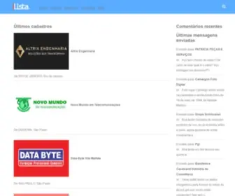 Ilista.com.br(Empresas lista de empresas) Screenshot