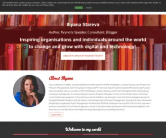 Iliyanastareva.com(Iliyana Stareva) Screenshot