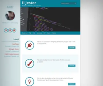 Iljester.com(Il Jester) Screenshot