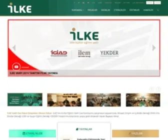 Ilke.org.tr(Itim K) Screenshot