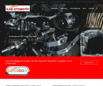 Ilkeoto.com.tr(İlke Otomotiv) Screenshot