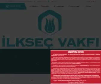 IlksecVakfi.org(İLKSEÇ Vakfı) Screenshot