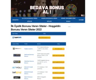 Ilkuyelikbonus.com(İlk Üyelik Bonusu Veren Siteler) Screenshot