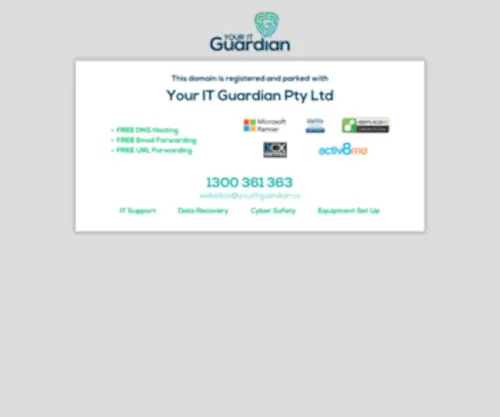 Illalangigroup.com.au(Your IT Guardian) Screenshot