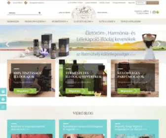 illatmuhely.hu(Illóolajok) Screenshot