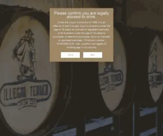 Illegaltenderrumco.com(Illegal Tender Rum Co) Screenshot