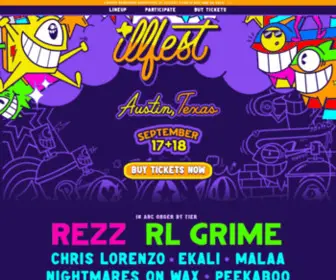 Illfest.com(ILLfest Music & Art Festival) Screenshot