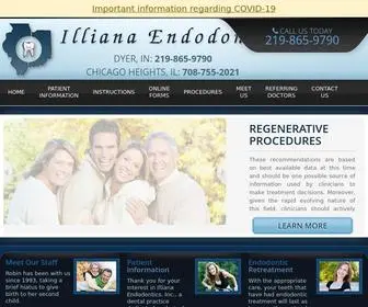 Illianaendo.com(Endodontics Dyer IN) Screenshot