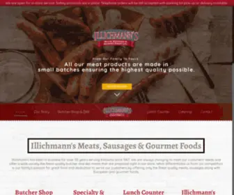 Illichmanns.com(Butchers Kelowna) Screenshot