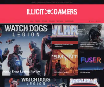 Illicitgamers.com(Illicit Gamers) Screenshot