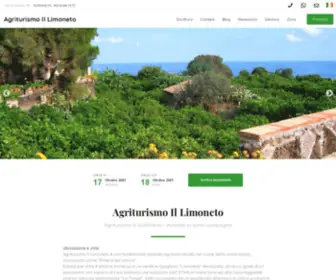 Illimoneto.it(Agriturismo Il Limoneto) Screenshot