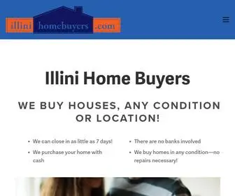 Illinihomebuyers.com(Illini Home Buyers) Screenshot