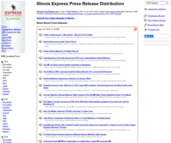 Illinois-Press-Release.com(Illinois Express Press Release Distribution) Screenshot