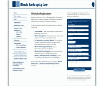 Illinoisbankruptcy.com(Illinois bankruptcy law) Screenshot