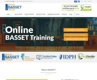 Illinoisbassetofficial.com(BASSET training for $8.95) Screenshot